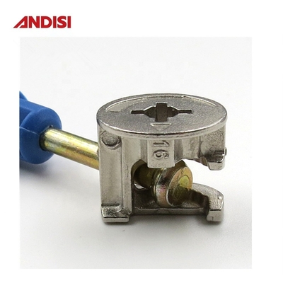 Современный дизайн мебели соединительные аксессуары 2 в 1 Cam Lock Mini Fix Fasteners для мебели
