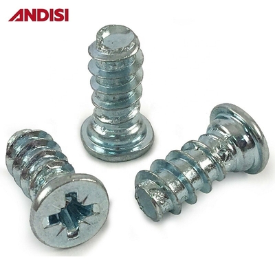 Pozi Drive Confirmat Screw M6 Countersunk Head Euro Screw 13 мм для установки мебели