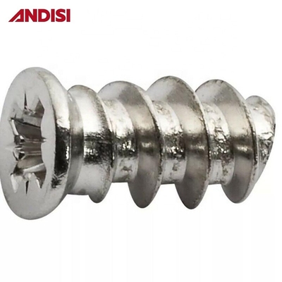 Pozi Drive Confirmat Screw M6 Countersunk Head Euro Screw 13 мм для установки мебели