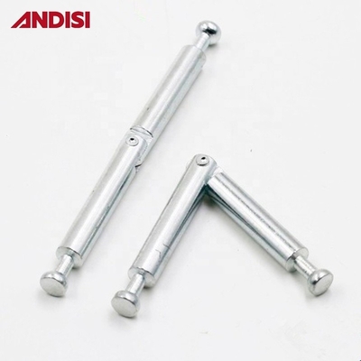 Мебель Деревянный соединитель Mini Fix Double Ended Folding Angle Metal Dowel Bolt